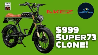 $999 Super 73 Clone! The AKEZ S1 Electric Bike