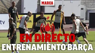 Entrenamiento del Barça previo al partido de LaLiga frente al Betis, EN DIRECTO | MARCA
