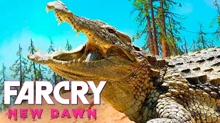 FAR CRY NEW DAWN CO-OP #12 - Caímos na TOCA DO CROCODILO (Português PT-BR) PC ULTRA