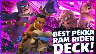 Best Pekka Ram Rider Deck Right Now In Clash Royale!🔥💯