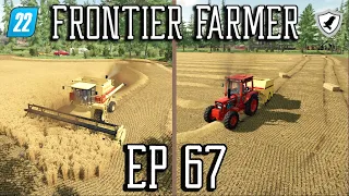 NEW MACHINE MIGHT | FRONTIER FARMER | FS22 Survival | Dark Forest Ep. 67