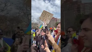 Брайтон-Бич призывает Путина прекратить военные действия в Украине #shorts #украина #сша