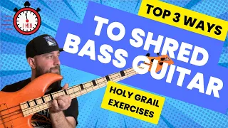 The Top 3 Ways to Shred on Bass Guitar (Holy Grail Exercises)