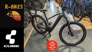 CUBE REACTION HYBRID RACE 750 GREY´N´METAL 2023 WALK-AROUND