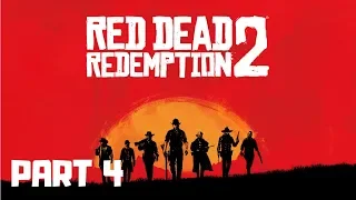 Red Dead Redemption 2 Walkthrough - Gameplay Part 4 - Valentine - Bar Fight (PS4 PRO)