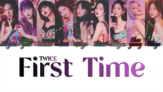 TWICE (트와이스) - First Time Han/Rom/Eng Colour Coded Lyrics