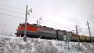 18.12.2021. 'ВЛ80С-694' с грузовым.