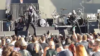 Motionless In White - Devil's Night LIVE Austin Tx. 9/2/15