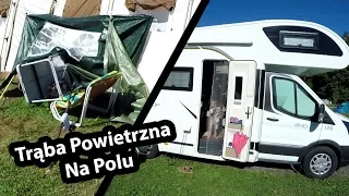 Kamper Ocalony! Trąba Powietrzna Przeszła Obok Nas (Vlog #170)