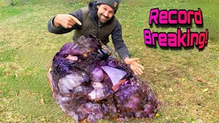 A Rockhound Dream! | Amethyst Crystal Mining | Digging @ Purple Heart | Part 5