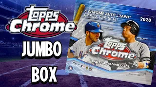 👀 First Look  - 2020 Topps Chrome Jumbo Box  -  Gold Wave Auto!?!