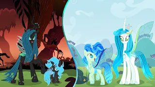 MLP [Next Gen ] Chrystalis and Chrysalis two sides ( SpeedPaint )