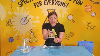 Awesome Anti-Gravity | STEM activity for kids to do at home in lockdown | Nanogirl Livestream