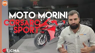 Moto Morini Corsaro | Sorpresa a EICMA 2023 con Sport e 750 Naked