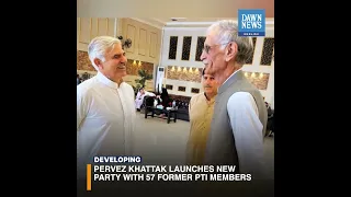 Pervez Khattak Launches New Party With 57 Former PTI Members | Developing