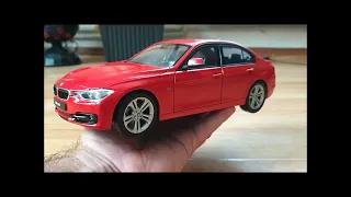 BMW 335i,WELLY, 1:18 Scale