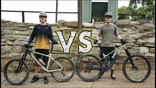 Hardtail Vs Full Suspension Mountain Bikes | 5 Tests to determine which is better for you