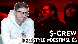 ENGLISH GUY REACTS TO FRENCH RAP!! | $-Crew - Freestyle #DestinsLiés