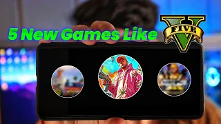 Top 5 Newly Launched Open World Mobile Games Like GTA 5 ! | High Graphics