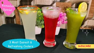 3 Most Easiest&Refreshing Summer Cooler Recipes Ramadan Special Drink Mojito Recipes@foodlovers_