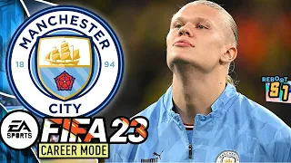 HAALAND Goal MACHINE! 100G this season?! | Man City Career Mode RE-BOOT | FIFA 23 (PS5) | S1