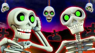 Lagu Skeleton Halloween | Lagu Seram Seram Untuk Anak-Anak @LaguAnakAnakABCBahasaIndonesia