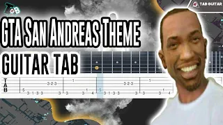 Gta San Andreas Theme - Guitar Tutorial Tabs