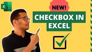 NEW Check Box in Excel (it's Awesome)✅