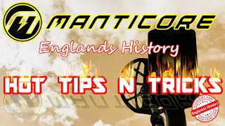 HOW TO USE THE MANTICORE, METAL DETECTING