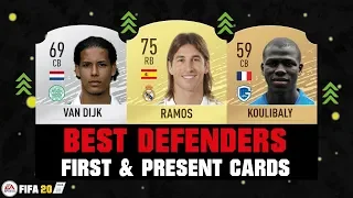 TOP 50 BEST DEFENDERS FIRST AND PRESENT FUT CARDS 😱🔥| FIFA 10 - FIFA 20
