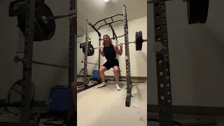 DEEP pause squat FREAK ACCIDENT (every lifters greatest fear)💩