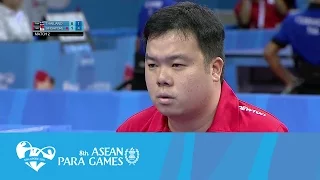 Table Tennis Men's Team - Class 1-2 Round 1 Match 1 Singles 2 | 8th ASEAN Para Games 2015