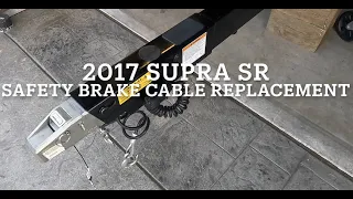 Boat Trailer Safety Brake Cable Replacement