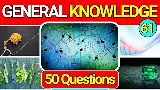 General Knowledge Quiz Trivia 61 📚💡| Can You Answer All 50 Questions Correctly? 2024