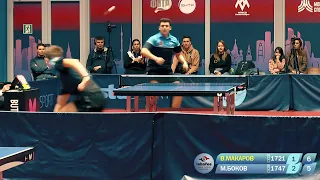 ЛУЧШИЙ МОМЕНТ ФИНАЛА ЧЕМПИОНАТ МОСКВЫ'23 🏓🔥⚡ БОКОВ-МАКАРОВ НАСТОЛЬНЫЙ ТЕННИС TABLE TENNIS