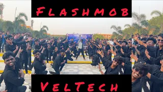 Flashmob at VelTech University #teammuteup Performance choreography by @vinosdancestudio5422