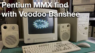 Pentium 200 MMX find with Voodoo Banshee