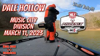 Dale Hollow Lake BFL Bass Tournament March 11 2023