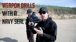 Carbine and Pistol Drills with a Navy SEAL Ft. Tyler Wombles