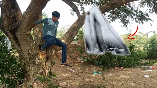 Flying Ghost Prank in the Country Side | Funny Flying Ghost