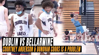 Dublin vs Bellarmine | Courtney Anderson & Donovan Cooks (2023 Duo) Is A Problem! Full Highlights