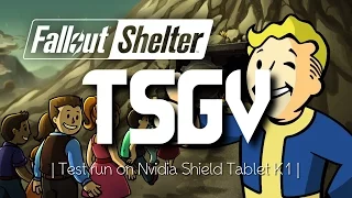 Fallout Shelter played on Nvidia Shield Tablet K1