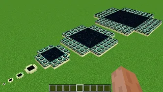 what if you build end portals of all sizes ?