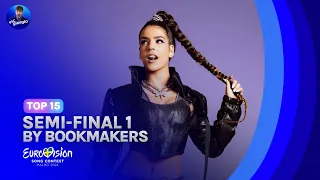 Eurovision 2024: Semi-final 1: Qualifiers by Bookmakers