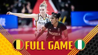 Belgium v Nigeria | Full Basketball Game | FIBA Women's Olympic Qualifying Tournament Belgium 2024