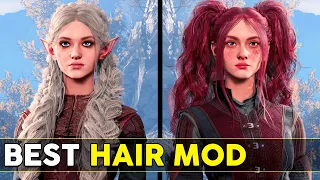 Tav's Hair Salon (+29 Hairstyles) - Best BG3 Hair Mod