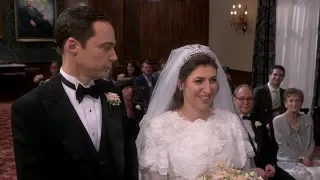 Sheldon & Amy Wedding Part 1 - The Big Bang Theory