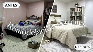 ✅ ¡Remodelando una Habitación de más de 20 AÑOS! RESULTADO FINAL | MB 🌎