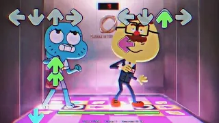 Friday Night Funkin (FNF) but in gumball