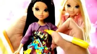 Moxie Girlz Art itude 3D Dolls  EU version 30 sec mpeg4